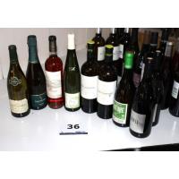 9 flessen diverse wijnen